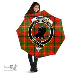 Scottish Turnbull Dress Clan Tartan Umbrella - Crest Classic Scottish Plaid Tartan Plaid