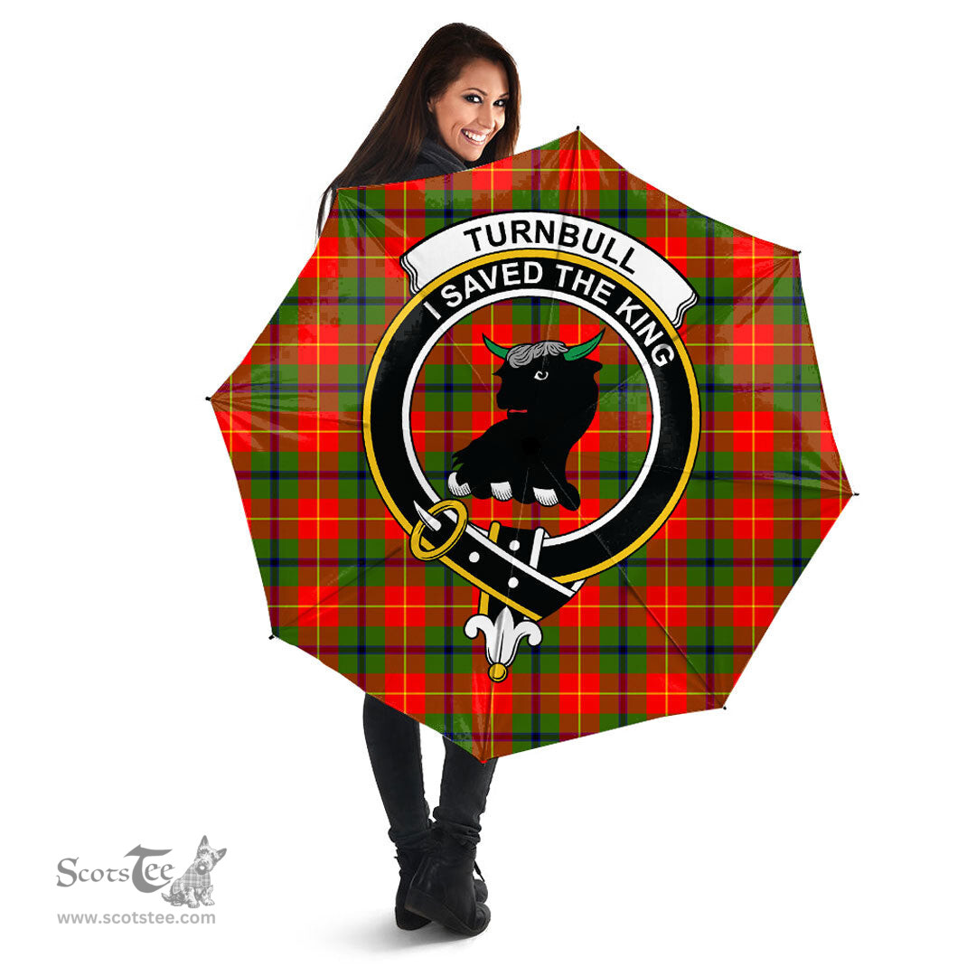 Scottish Turnbull Dress Clan Tartan Umbrella - Crest Classic Scottish Plaid Tartan Plaid