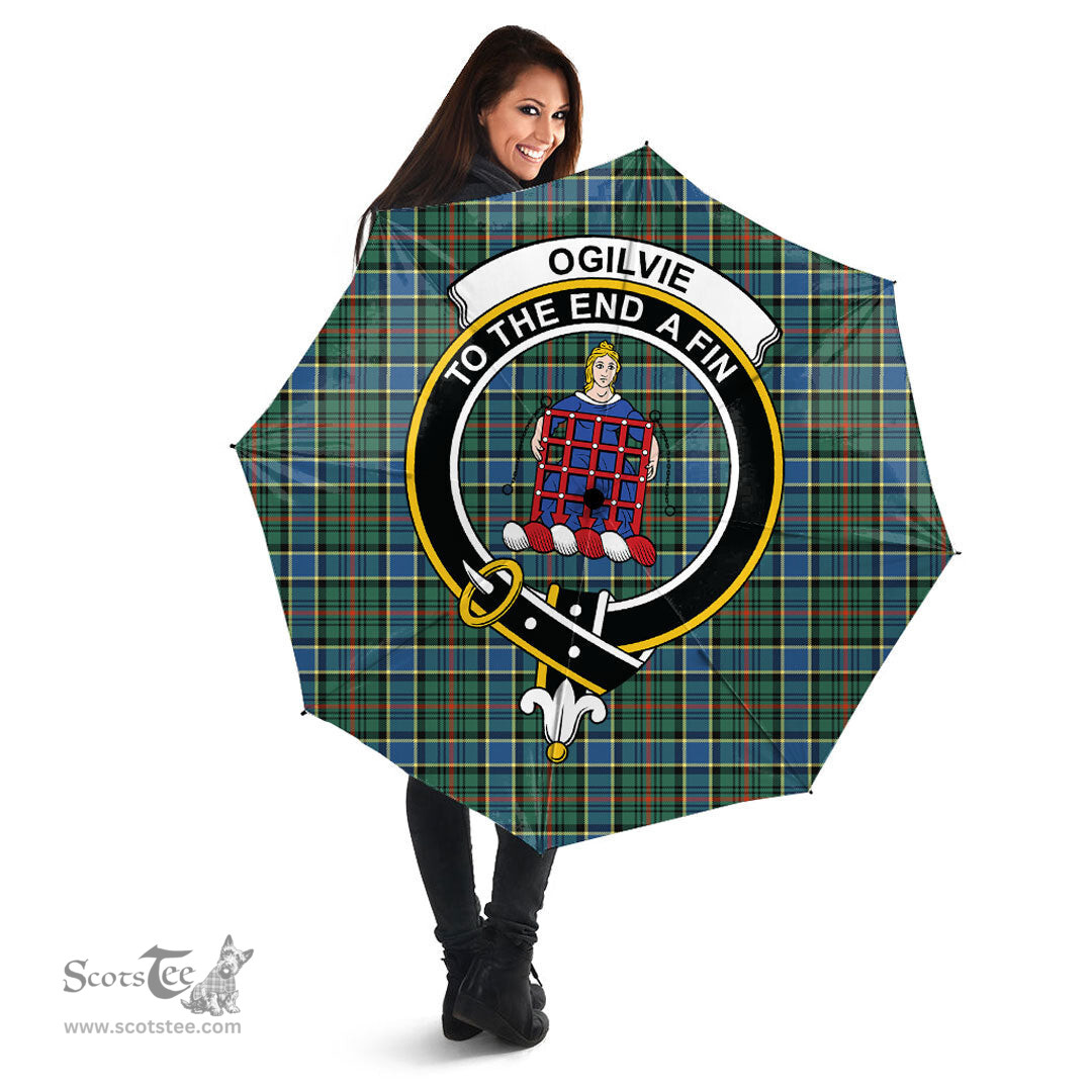 Scottish Ogilvie Hunting Ancient Clan Tartan Umbrella - Crest Classic Scottish Plaid Tartan Plaid