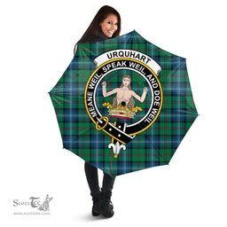 Scottish Urquhart Ancient Clan Tartan Umbrella - Crest Classic Scottish Plaid Tartan Plaid