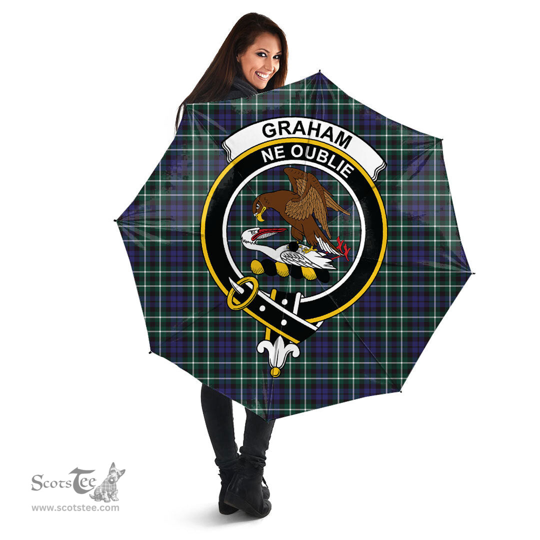 Scottish Graham of Montrose Modern Clan Tartan Umbrella - Crest Classic Scottish Plaid Tartan Plaid