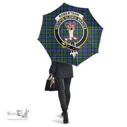 Scottish Robertson Hunting Modern Clan Tartan Umbrella - Crest Classic Scottish Plaid Tartan Plaid