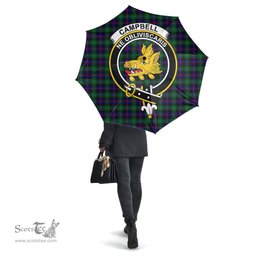 Scottish Campbell of Cawdor Modern Clan Tartan Umbrella - Crest Classic Scottish Plaid Tartan Plaid