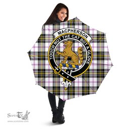 Scottish MacPherson Dress Modern Clan Tartan Umbrella - Crest Classic Scottish Plaid Tartan Plaid
