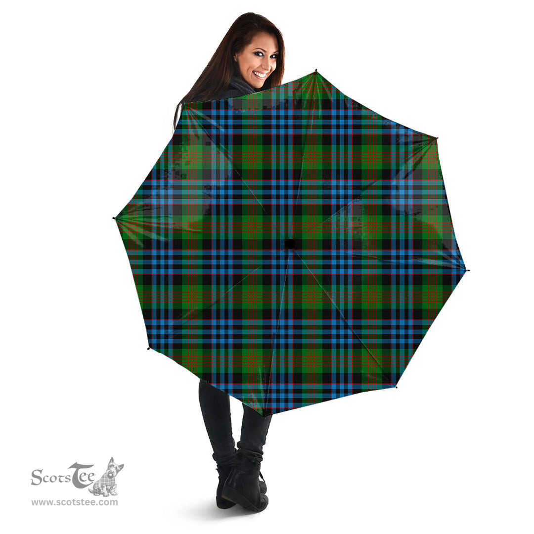 Scottish Newlands of Lauriston Clan Tartan Umbrella - Classic Scottish Plaid Tartan Plaid