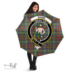 Scottish Shaw Green Modern Clan Tartan Umbrella - Crest Classic Scottish Plaid Tartan Plaid