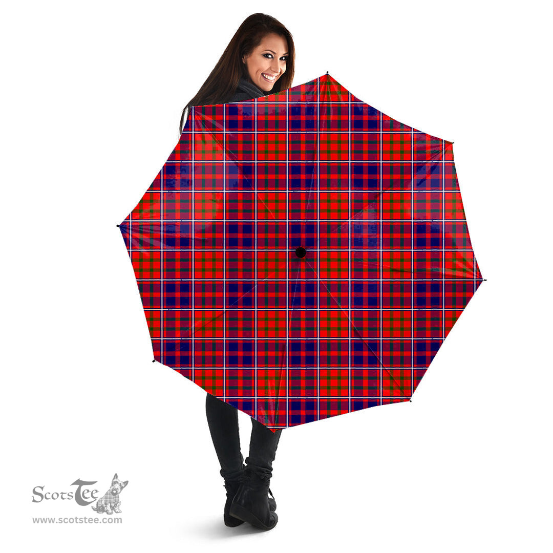 Scottish Cameron of Lochiel Modern Clan Tartan Umbrella - Classic Scottish Plaid Tartan Plaid
