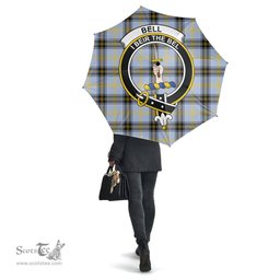 Scottish Bell of the Borders Clan Tartan Umbrella - Crest Classic Scottish Plaid Tartan Plaid