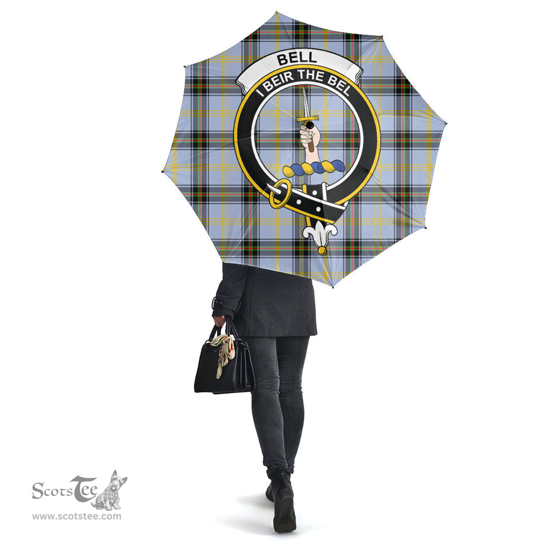 Scottish Bell of the Borders Clan Tartan Umbrella - Crest Classic Scottish Plaid Tartan Plaid