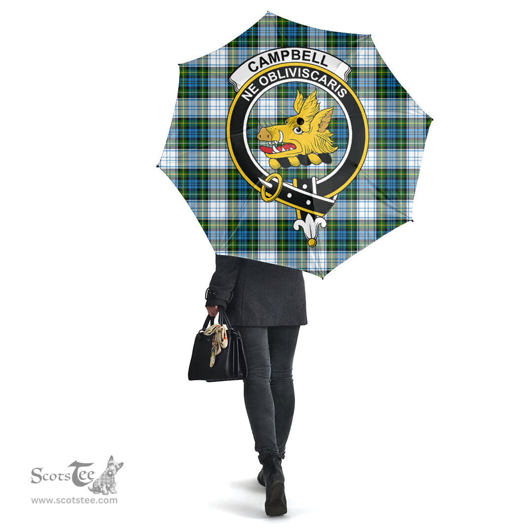 Scottish Campbell Dress Clan Tartan Umbrella - Crest Classic Scottish Plaid Tartan Plaid