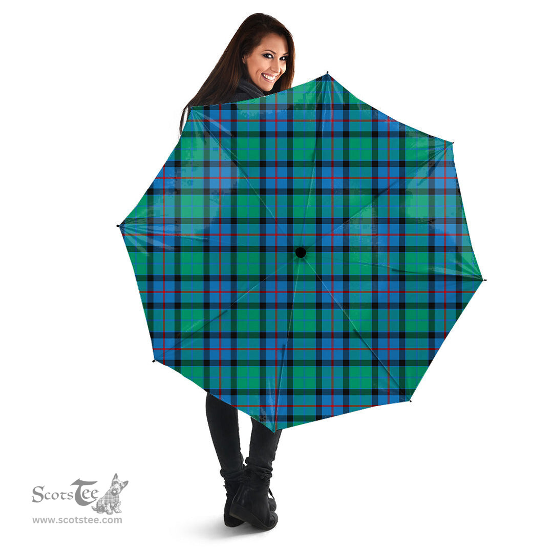 Scottish Flower Of Scotland Clan Tartan Umbrella - Classic Scottish Plaid Tartan Plaid