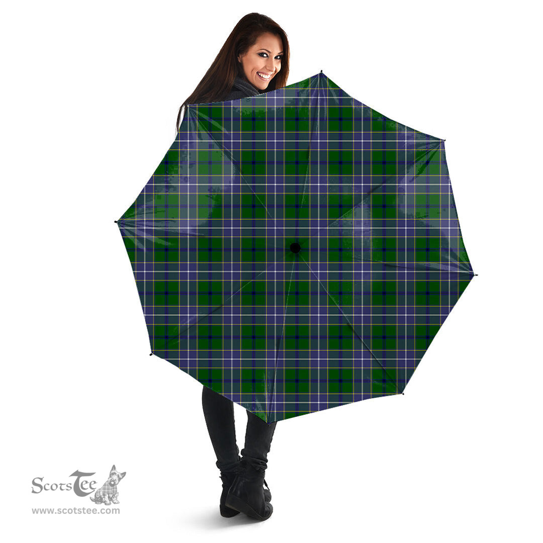 Scottish Wishart Hunting Modern Clan Tartan Umbrella - Classic Scottish Plaid Tartan Plaid