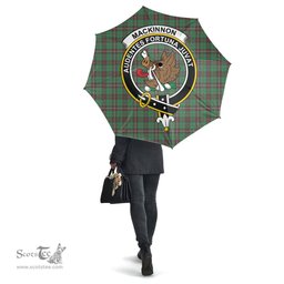 Scottish MacKinnon Hunting Ancient Clan Tartan Umbrella - Crest Classic Scottish Plaid Tartan Plaid