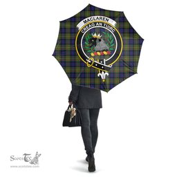 Scottish MacLaren Modern Clan Tartan Umbrella - Crest Classic Scottish Plaid Tartan Plaid