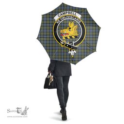 Scottish Campbell Faded Clan Tartan Umbrella - Crest Classic Scottish Plaid Tartan Plaid