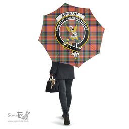 Scottish Stewart Royal Ancient Clan Tartan Umbrella - Crest Classic Scottish Plaid Tartan Plaid