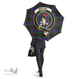 Scottish Brodie Hunting Modern Clan Tartan Umbrella - Crest Classic Scottish Plaid Tartan Plaid