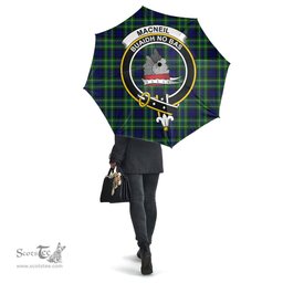 Scottish MacNeil of Colonsay Modern Clan Tartan Umbrella - Crest Classic Scottish Plaid Tartan Plaid
