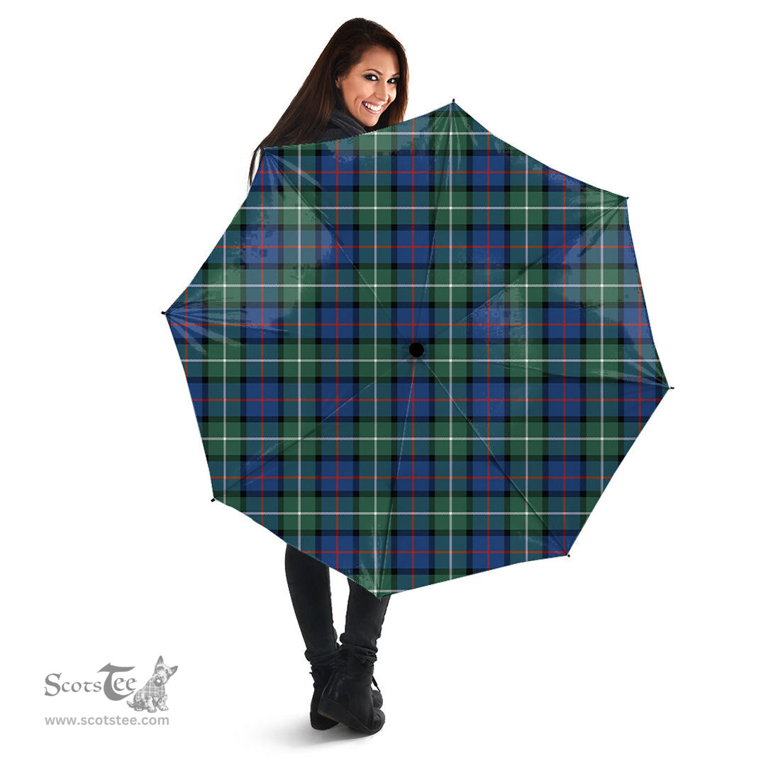 Scottish Davidson of Tulloch Clan Tartan Umbrella - Classic Scottish Plaid Tartan Plaid