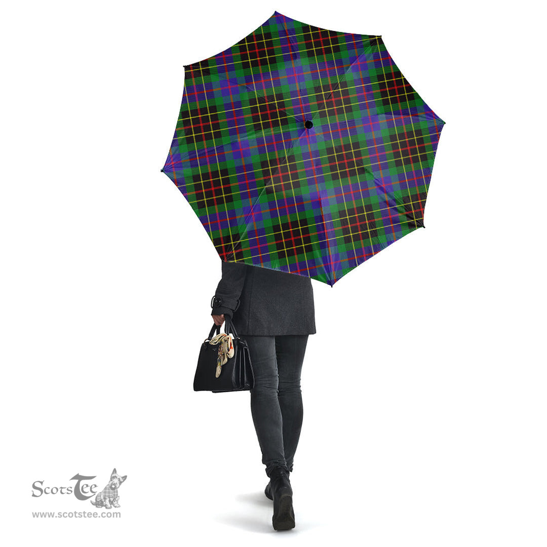 Scottish Brodie Hunting Modern Clan Tartan Umbrella - Classic Scottish Plaid Tartan Plaid