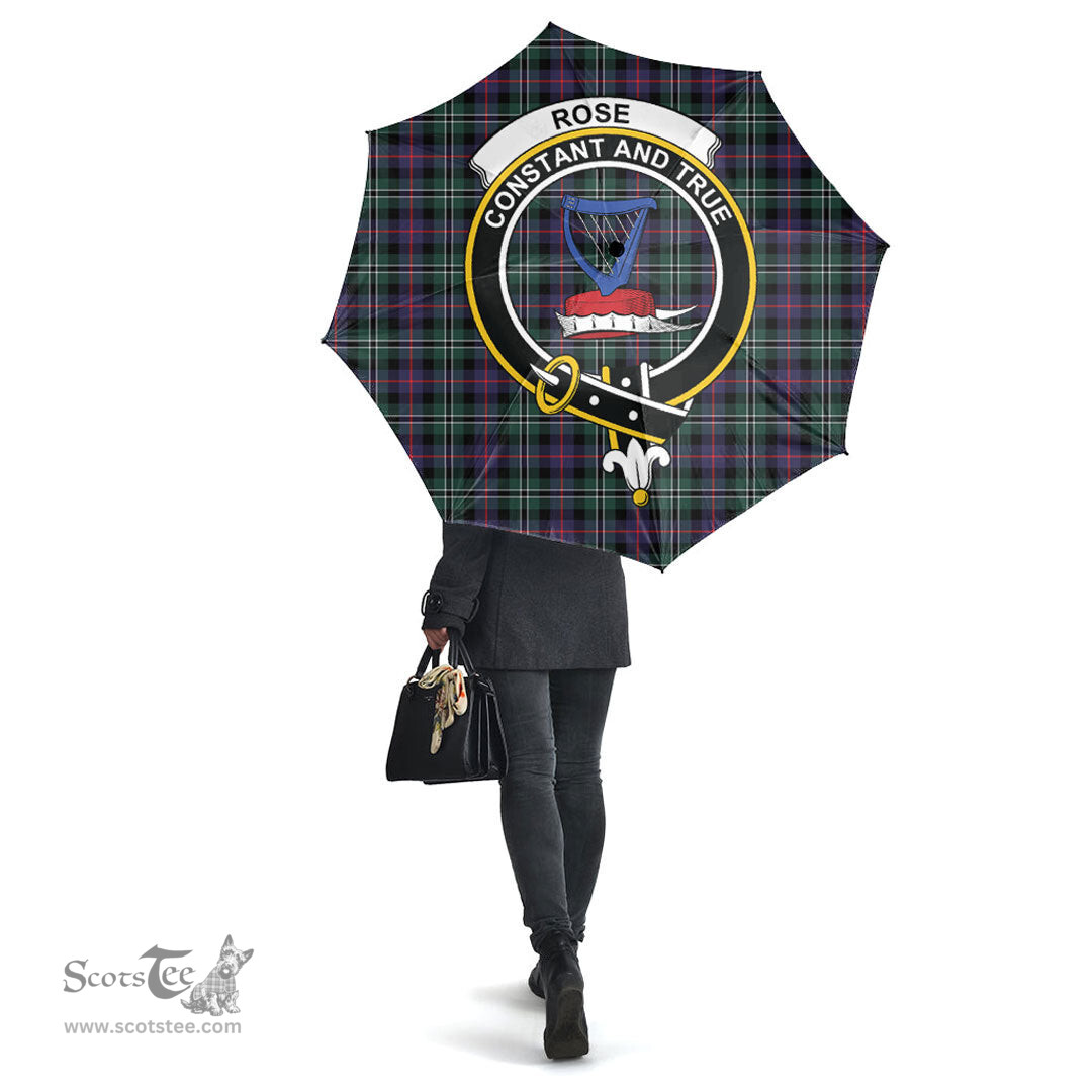Scottish Rose Hunting Modern Clan Tartan Umbrella - Crest Classic Scottish Plaid Tartan Plaid