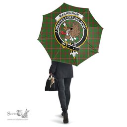 Scottish MacKinnon Hunting Modern Clan Tartan Umbrella - Crest Classic Scottish Plaid Tartan Plaid