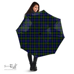 Scottish MacLeod of Harris Modern Clan Tartan Umbrella - Classic Scottish Plaid Tartan Plaid
