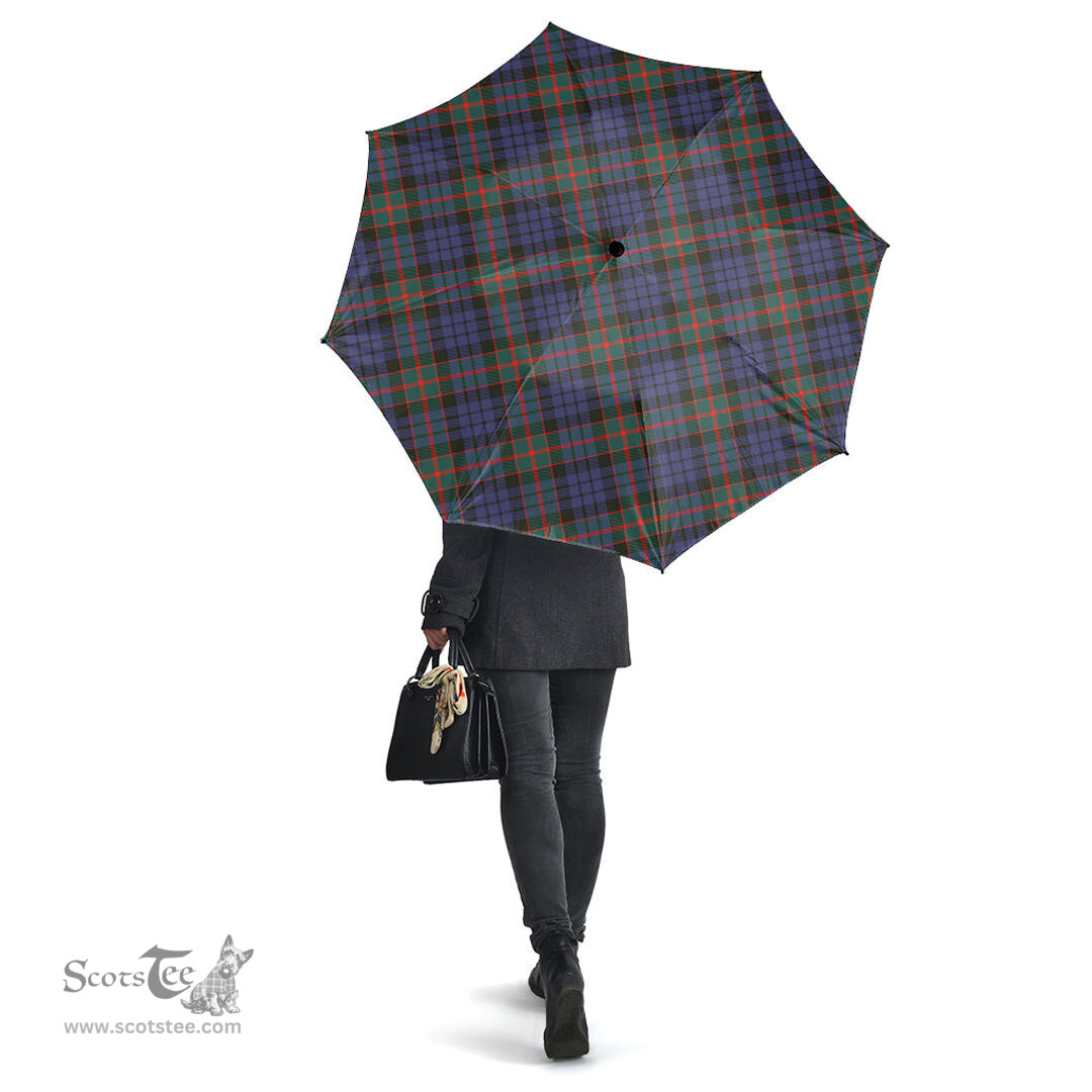 Scottish Fletcher of Dunans Clan Tartan Umbrella - Classic Scottish Plaid Tartan Plaid