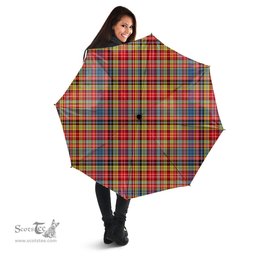 Scottish Ogilvie of Airlie Ancient Clan Tartan Umbrella - Classic Scottish Plaid Tartan Plaid