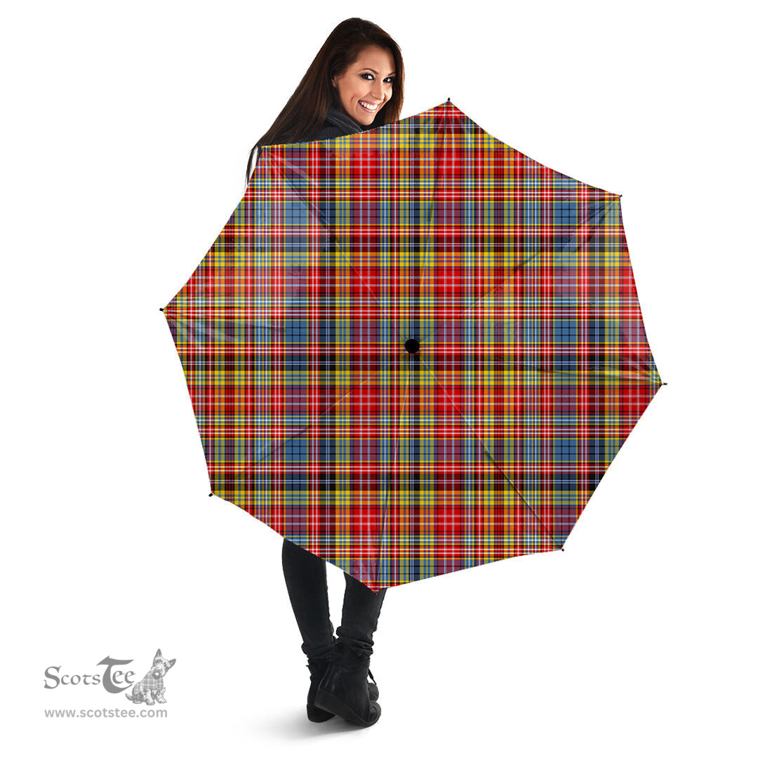 Scottish Ogilvie of Airlie Ancient Clan Tartan Umbrella - Classic Scottish Plaid Tartan Plaid