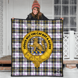 Scottish MacPherson Dress Modern Clan Tartan Quilt - Crest Gold Style Scottish Plaid Tartan Plaid