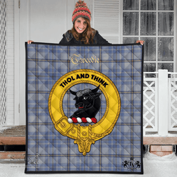 Scottish Tweedie Clan Tartan Quilt - Crest Gold Style Scottish Plaid Tartan Plaid