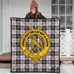 Scottish MacPherson Dress Ancient Clan Tartan Quilt - Crest Gold Style Scottish Plaid Tartan Plaid