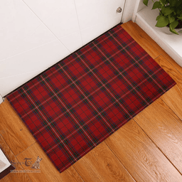 Scottish Stewart of Rothesay 01 Clan Tartan Rubber Door Mat - Classic Scottish Plaid Tartan Plaid