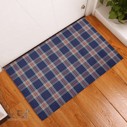 Scottish Stewart of Appin Hunting Dress Clan Tartan Rubber Door Mat - Classic Scottish Plaid Tartan Plaid