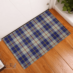 Scottish MacRae of Conchra 03 Clan Tartan Rubber Door Mat - Classic Scottish Plaid Tartan Plaid