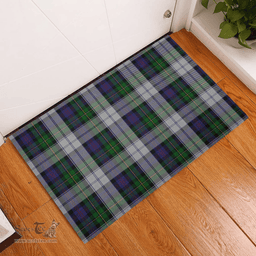 Scottish MacCallum (Malcolm) Dress 03 Clan Tartan Rubber Door Mat - Classic Scottish Plaid Tartan Plaid