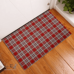 Scottish Drummond of Perth Dress 03 Clan Tartan Rubber Door Mat - Classic Scottish Plaid Tartan Plaid