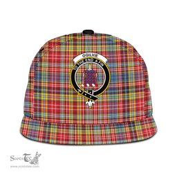 Scottish Ogilvie of Airlie Ancient Clan Tartan Snapback Hat - Crest Classic Scottish Plaid Tartan Plaid