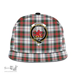 Scottish MacDuff Dress Modern Clan Tartan Snapback Hat - Crest Classic Scottish Plaid Tartan Plaid