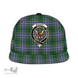 Scottish Wishart Hunting Modern Clan Tartan Snapback Hat - Crest Classic Scottish Plaid Tartan Plaid
