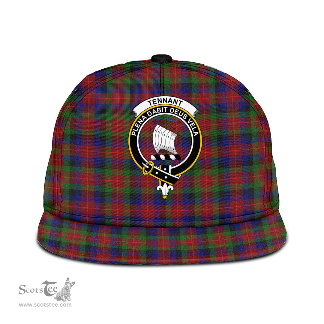 Scottish Tennant Clan Tartan Snapback Hat - Crest Classic Scottish Plaid Tartan Plaid