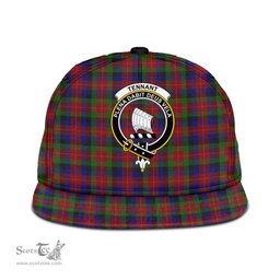 Scottish Tennant Clan Tartan Snapback Hat - Crest Classic Scottish Plaid Tartan Plaid