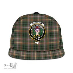 Scottish Buchanan Hunting Clan Tartan Snapback Hat - Crest Classic Scottish Plaid Tartan Plaid