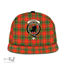 Scottish Turnbull Dress Clan Tartan Snapback Hat - Crest Classic Scottish Plaid Tartan Plaid