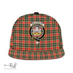Scottish MacLachlan Hunting Modern Clan Tartan Snapback Hat - Crest Classic Scottish Plaid Tartan Plaid
