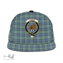 Scottish Leslie Hunting Ancient Clan Tartan Snapback Hat - Crest Classic Scottish Plaid Tartan Plaid