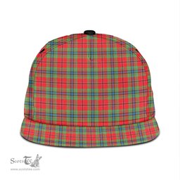 Scottish MacLean of Duart Modern Clan Tartan Snapback Hat - Classic Scottish Plaid Tartan Plaid