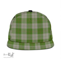 Scottish Cunningham Dress Green Dancers Clan Tartan Snapback Hat - Classic Scottish Plaid Tartan Plaid