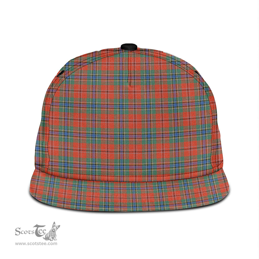 Scottish MacLean of Duart Ancient Clan Tartan Snapback Hat - Classic Scottish Plaid Tartan Plaid